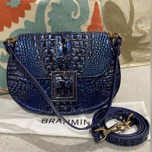 (($325))🦑🐟KYANITE CYNTHIA Brahmin Shoulder/Crossbody bag